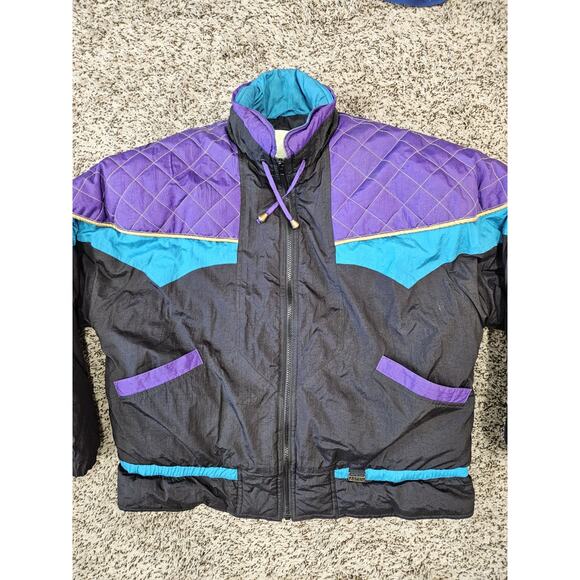 Vtg Aspen Ski Winter Jacket Mens Large , Women’s XL0s 90s 80's Retro Purple - Picture 1 of 10